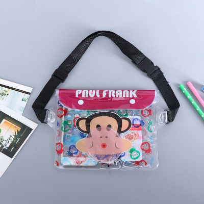 漂流大容量手机防水袋游泳防水腰包pvc户外休闲密封透明ON0086