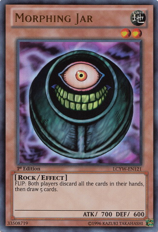 游戏王 美版 正版 - 变形壶 Morphing Jar/金闪/LCYW