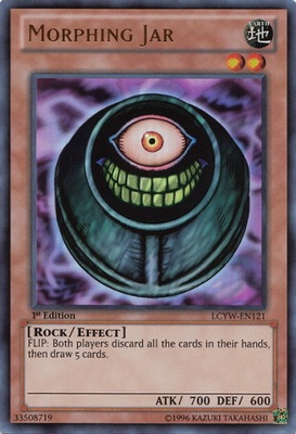 游戏王 美版 正版 - 变形壶 Morphing Jar/金闪/LCYW