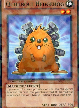 游戏王 美版 正版 - 螺丝刺猬 Quillbolt Hedgehog/平卡/DT07