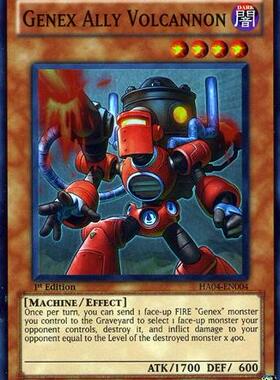 游戏王 美版 正版 - 盟军 次世代火炮手 Genex Ally/面闪/HA04
