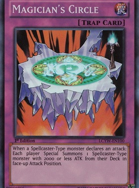 游戏王 美版 正版 - 魔法阵 Magician's Circle/面闪/LCYW
