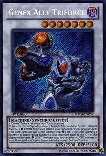 盟军 HA04 游戏王 正版 Ally 银碎 Genex 美版 次世代三力人