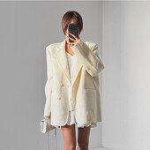 显瘦简单保暖纯色中长款 冬季 外套 潮流时尚 舒适时尚 新款 韩国代购