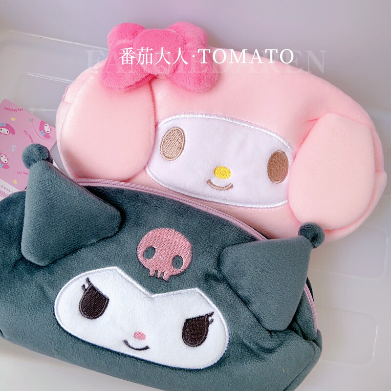 少女心可爱毛绒文具袋笔袋