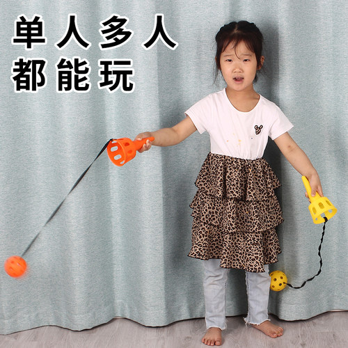 感统训练器材儿童抛接弹球器