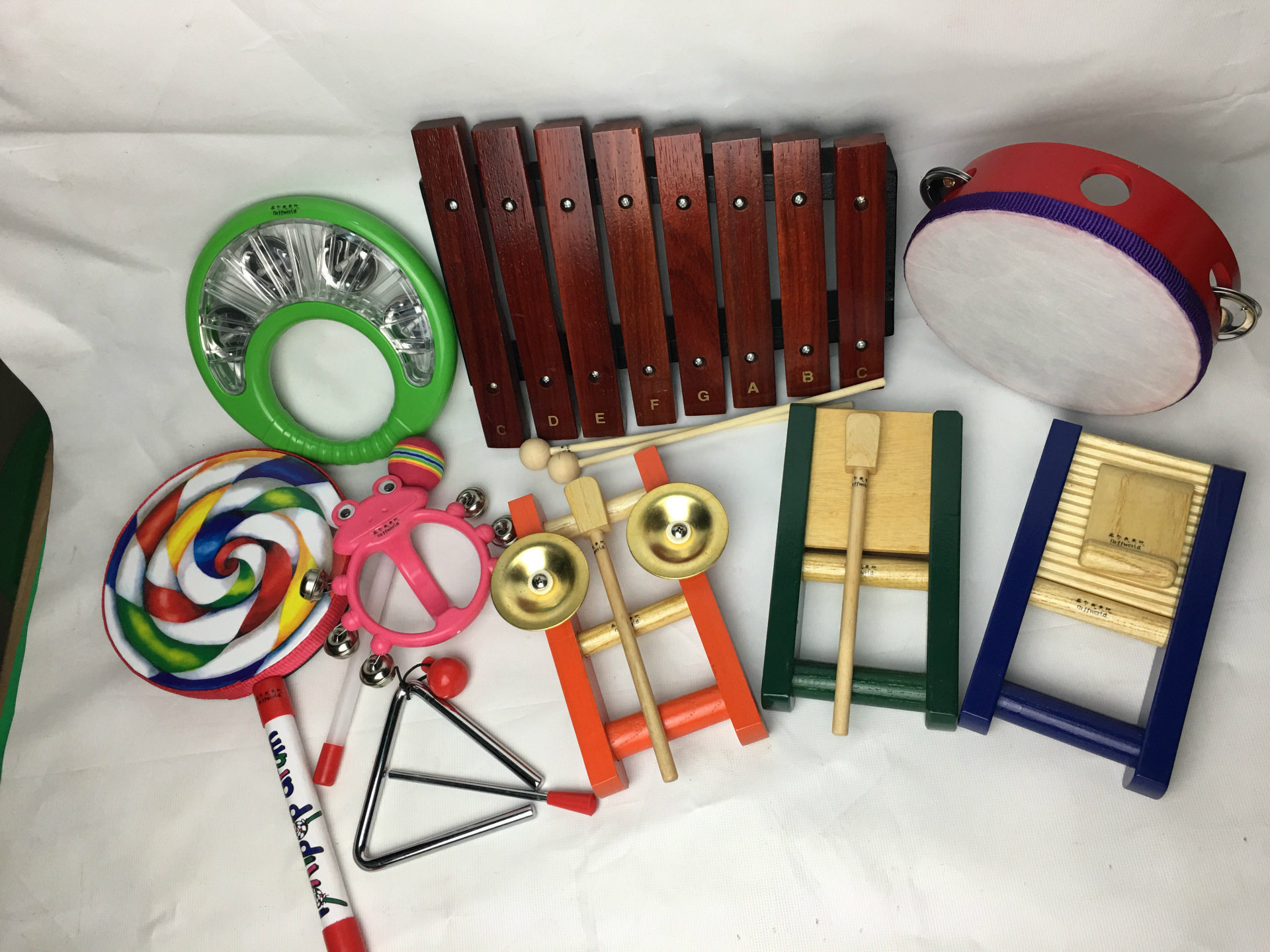 优质大班9件套盒装幼儿园儿童奥尔夫专业打击乐器音乐早教教具