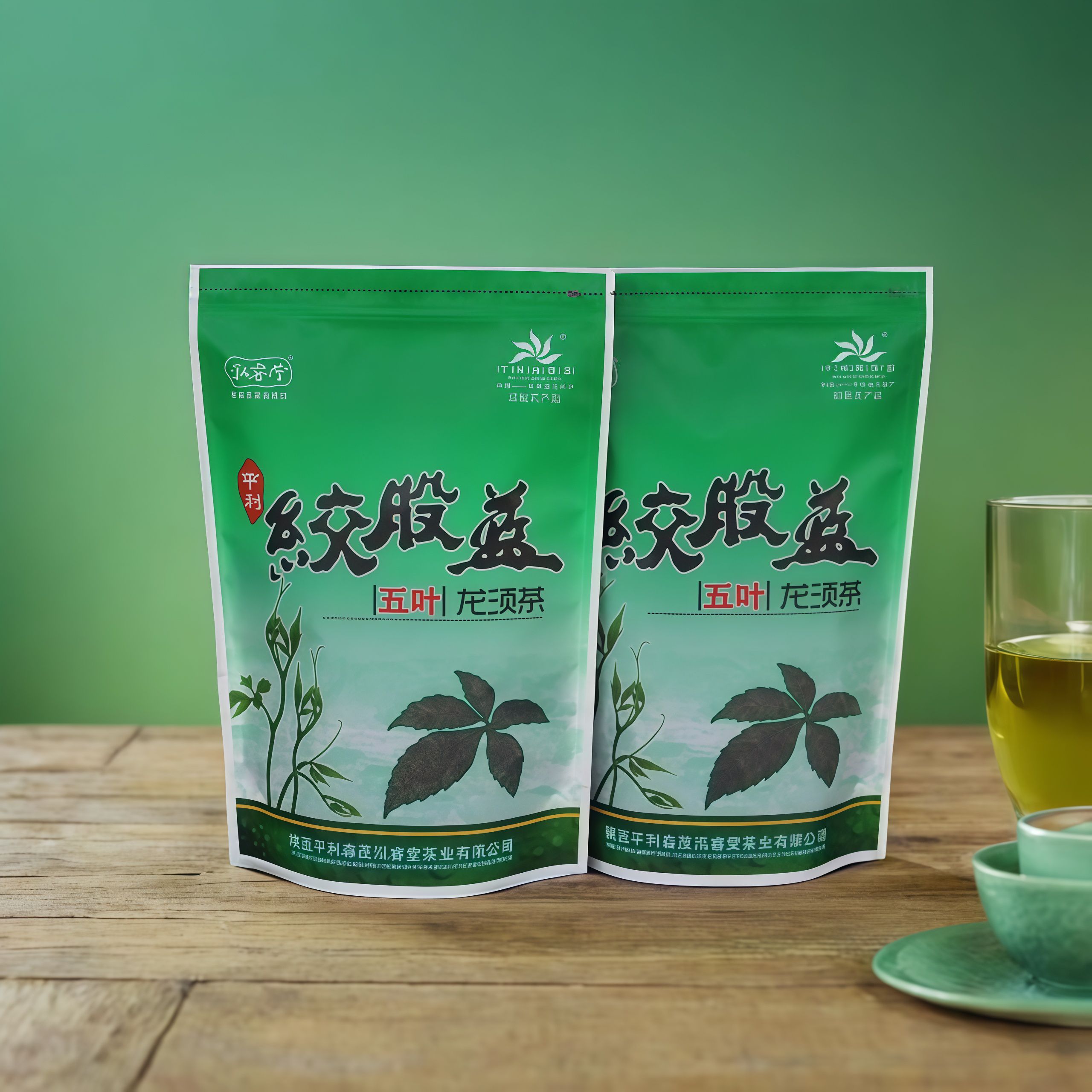 500克五叶绞股蓝泓睿堂牌平利绞股蓝5叶甘甜味嫩芽龙须茶正品新茶