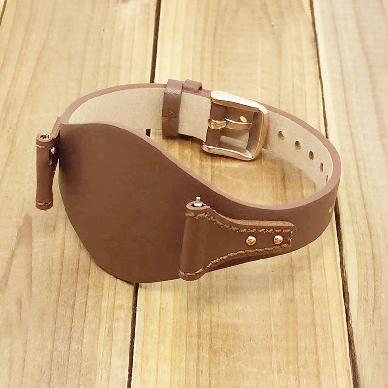 Fossil真皮18mm代用手表配件