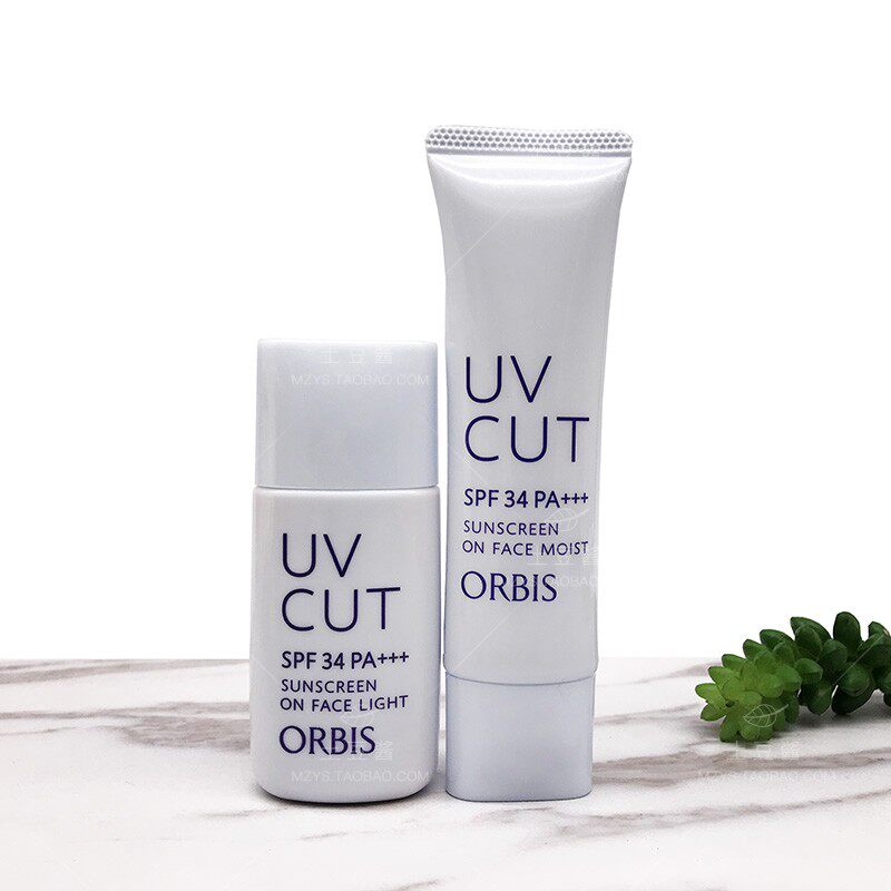 仅68！日本Orbis奥蜜思新透妍无油防晒隔离霜妆前乳SPF34清爽控油