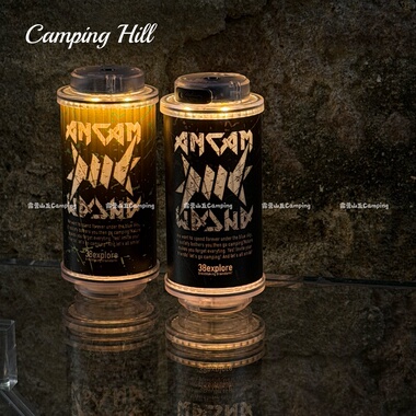 38灯贴纸！复刻38explore灯贴纸，户外露营贴纸新配色精品版