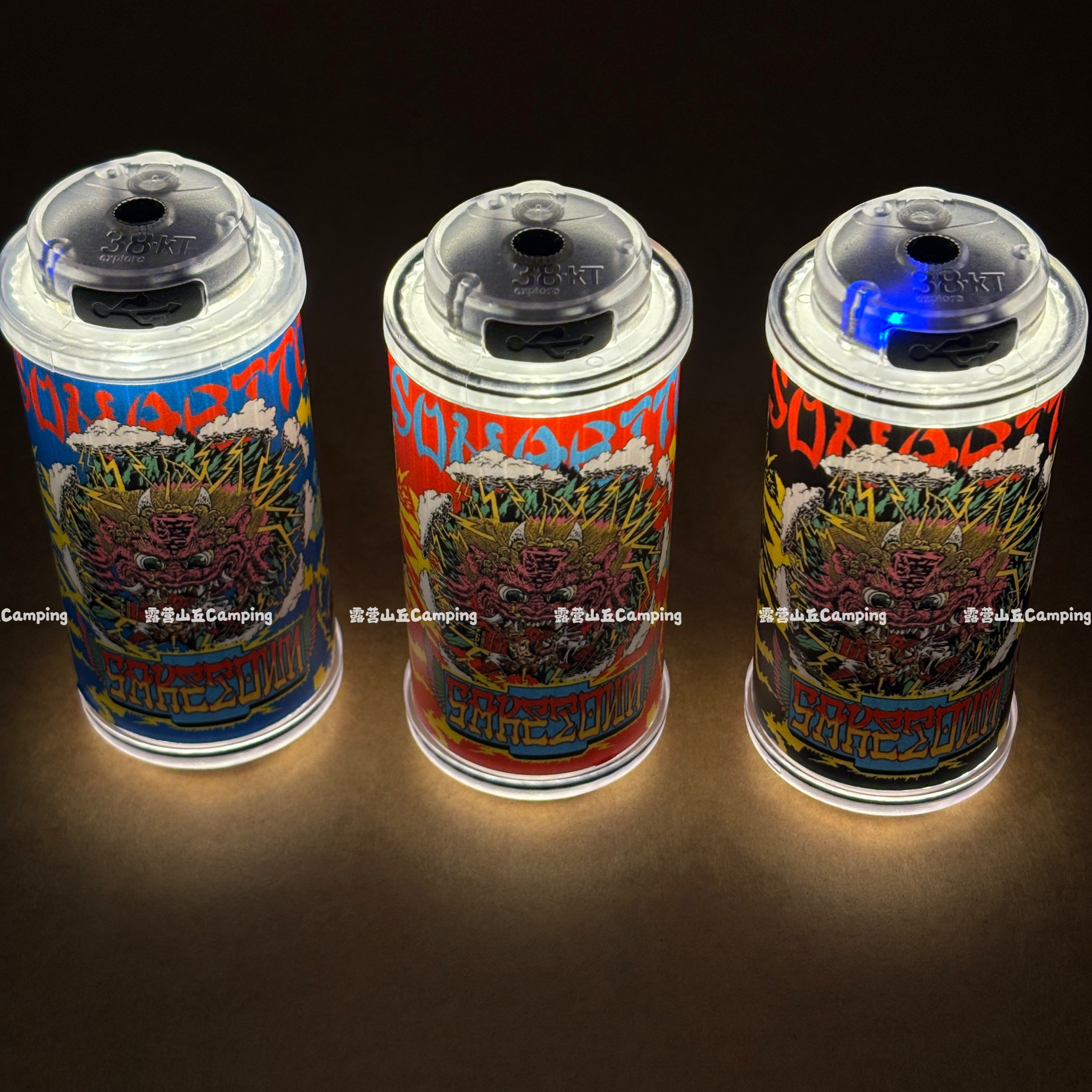 38灯贴纸！日本38explore灯贴纸，户外露营贴纸，新配色大集合