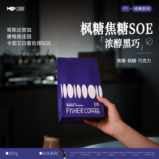 FISHER啡舍F1 咖啡豆227g 哥斯达黎加唐梅奥卡图艾白蜜处理SOE意式