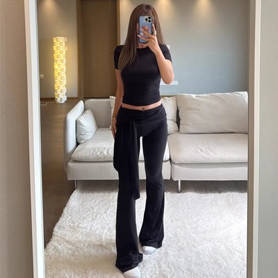 2025年春夏辣妹垂垂裤套装