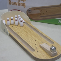 Trẻ em hành động tốt tập trung đào tạo trò chơi máy tính để bàn vui vẻ bằng gỗ bowling đồ chơi giáo dục quà tặng sinh nhật - Trò chơi cờ vua / máy tính để bàn cho trẻ em trò chơi trẻ em