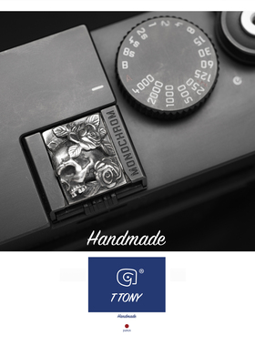 TTONY骷髅leica徕卡m10r11快门按钮日本手工925银银饰定制限量