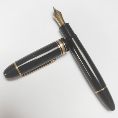 万宝龙149钢笔阳光手工打磨