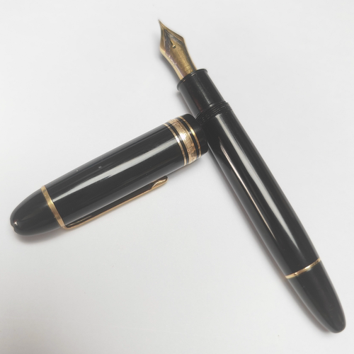 万宝龙149钢笔阳光手工打磨