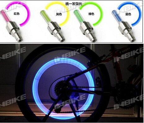 Eclairage pour vélo INBIKE - feux de Valve - Ref 2404144 Image 1