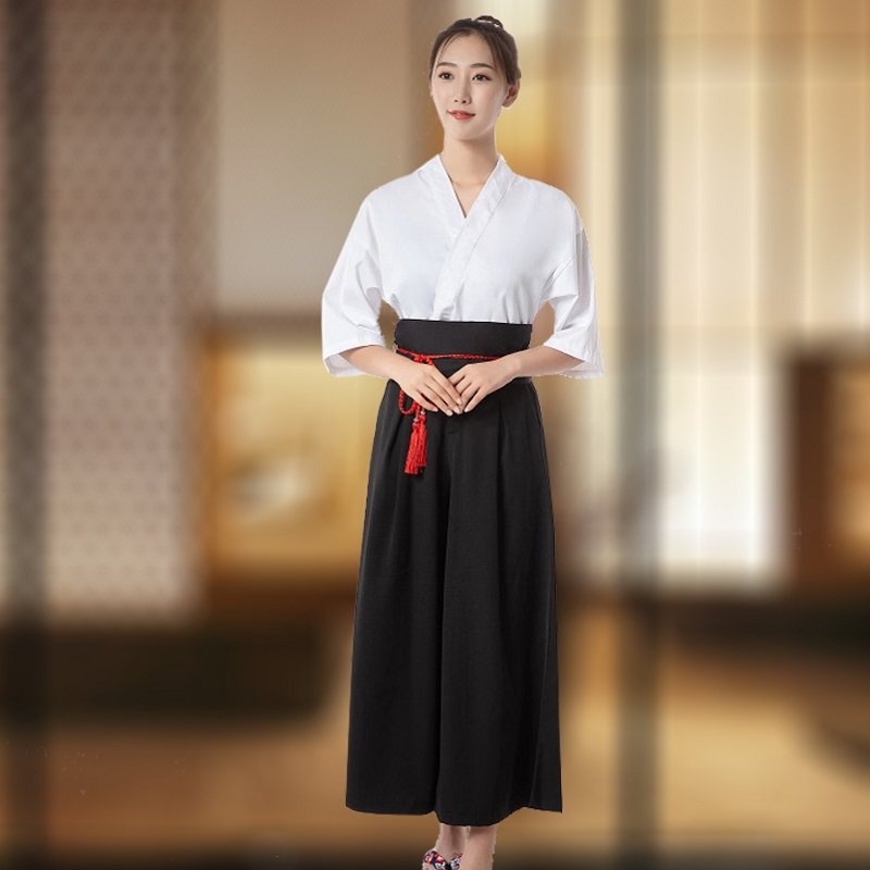 日本料理工作装日式餐厅服务员工作服男女迎宾和服居酒屋工衣春夏