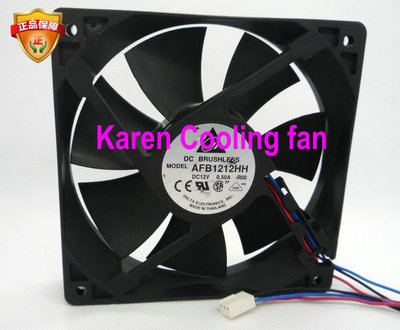 Delta/台达12025 DC12V 0.5A AFB1212HH -R00 12cm 交换机风扇