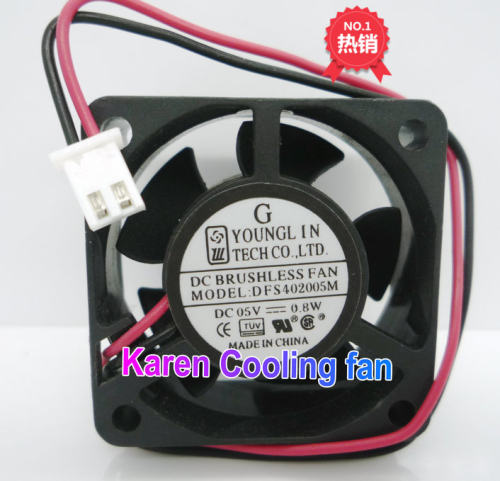 全新4020 5V 0.8W DFB DFS402005M 超静音风扇h3c S1224 HZDO
