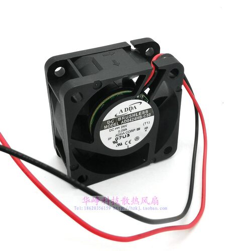AD0424HB-C70全新原装ADDA 4020 24V 0.09A散热风扇4CM2线