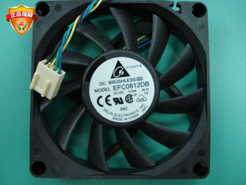 热销推荐原装 Delta 台达8015 4线风扇 DC12V 0.50A EFC0812DB