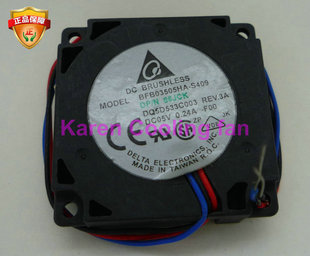 DC05V Delta DQ5D533C003 S409 0.24AF00散热风扇 台达BFB03505HA