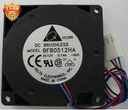 全新Delta/台达 BFB0512HA DC12V 0.14A 5010 鼓风机 涡轮风扇