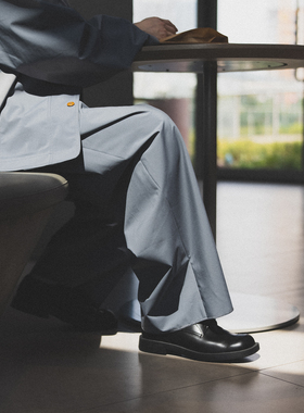 CITYDIVE water repellent无氟防水功能面料休闲裤廓形休闲西裤