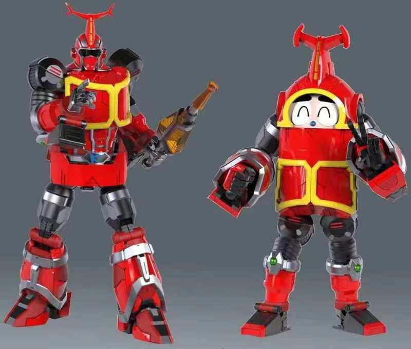 闪点模玩铁甲小宝卡布达成品合金模型