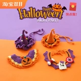 Нагрудник, шарф, шапка ручной работы, трикотажный чокер, слюнявчик, аксессуар, xэллоуин