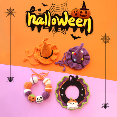 万圣节宠物围兜猫咪狗狗