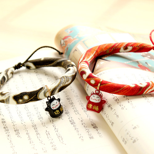 手工猫咪颈圈宠物铃铛狗狗项圈