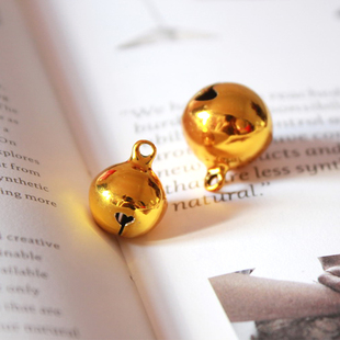 猫咪饰品狗狗铃铛挂件宠物金色金属铜铃泰迪比熊英短法斗配饰