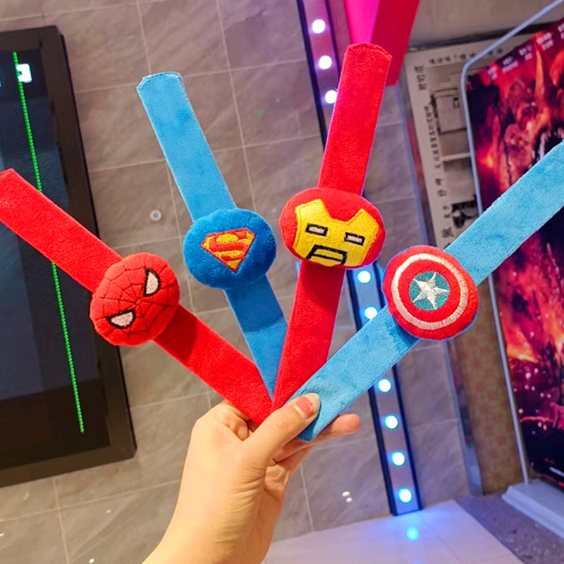 毛绒卡通啪啪圈手环小礼品