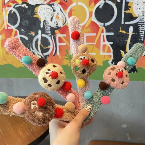 创意手环啪啪圈曲奇饼干玩偶礼品