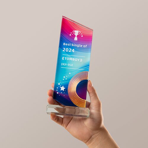 奖杯定制定做比赛金银铜优秀员工儿童学生公司年会创意小水晶金属