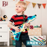 Tale B.Toys Hound Puppy Guitar Có thể chơi Trẻ sơ sinh nhạc rock đồ chơi khai sáng - Đồ chơi âm nhạc / nhạc cụ Chirldren