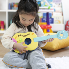 Детская гитара 日本toyroyal皇室尤克里里儿童吉他玩具可弹奏小乐器音乐启蒙早教