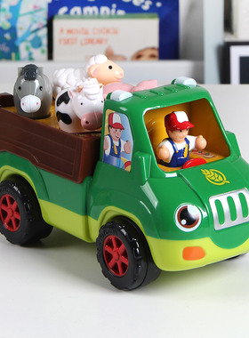 英国wow儿童玩具车农用车哈利惯性农夫车宝宝结实耐摔小汽车2-6岁