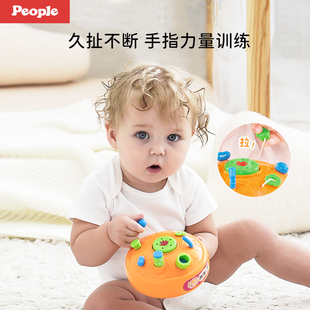 日本people幼儿益智早教盒手指精细动作训练因果关系玩具六面盒01