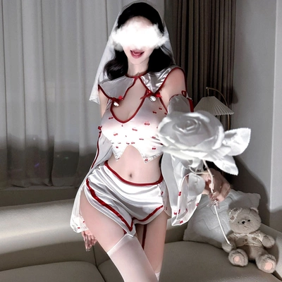 可爱樱桃内衣二次元制服套装角色扮演