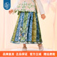 公主裙子马面裙 中式 年衣女童马面裙半身裙春秋古装 儿童汉服唐装