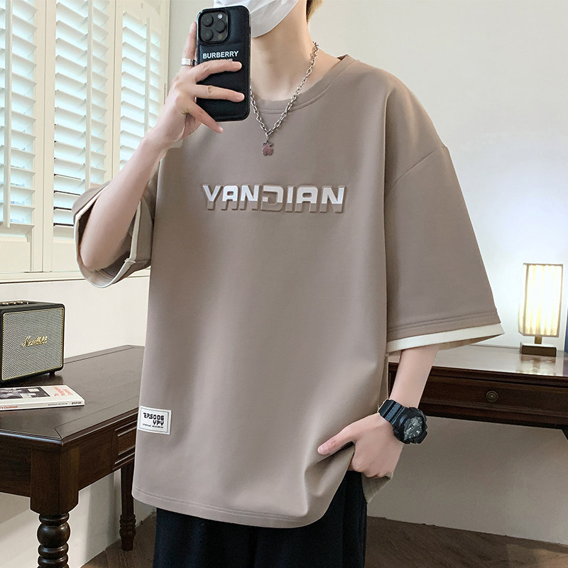 2025夏季新款休闲男T恤TX8816小码P25大码P28货源充足,男装T恤,星座1106-2（原1111B）