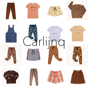 carlijnq儿童毛衣针织衫 T恤 休闲长裤 短裤 半裙 背带裤 3折清仓