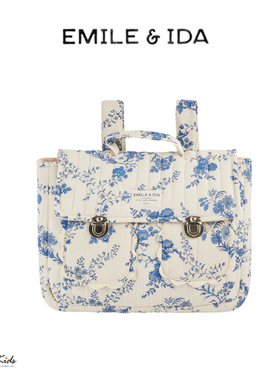 5ZShinyee▲emile et ida aw25儿童法式小清新印花书包 双肩包