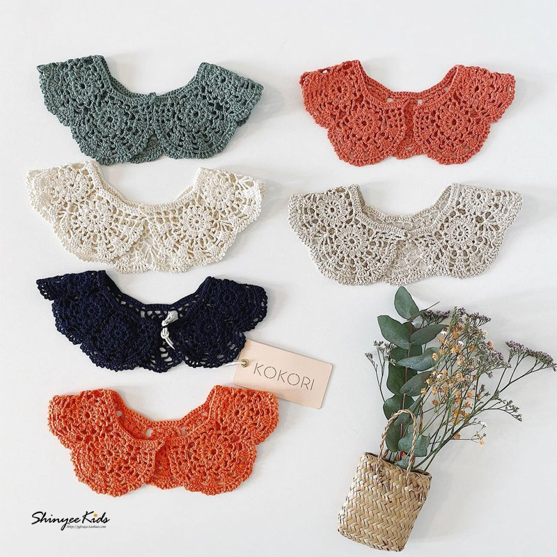 英国kokori 女童钩花针织假领装饰领花边领,童装/婴儿装/亲子装,假领,淘宝优惠券,粉丝福利购,淘宝优惠卷