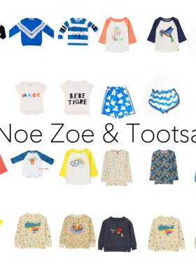 50元清仓 noe zoe tootsa 儿童T恤短裤 打底衫打底裤 卫衣针织衫